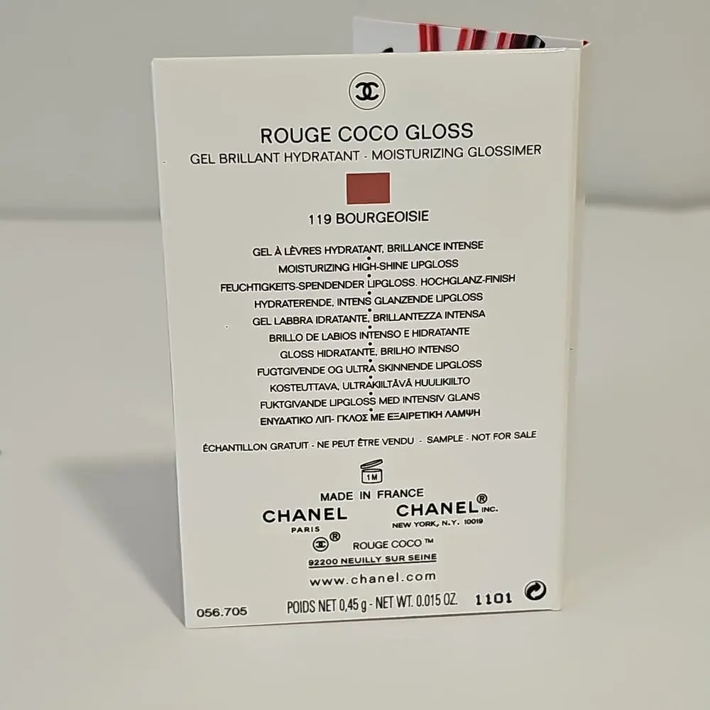 Chanel Mascara Bourgeoisie Coco Gloss Le Lift Anti Wrinkle Serum